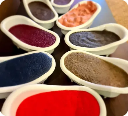 Foam baths